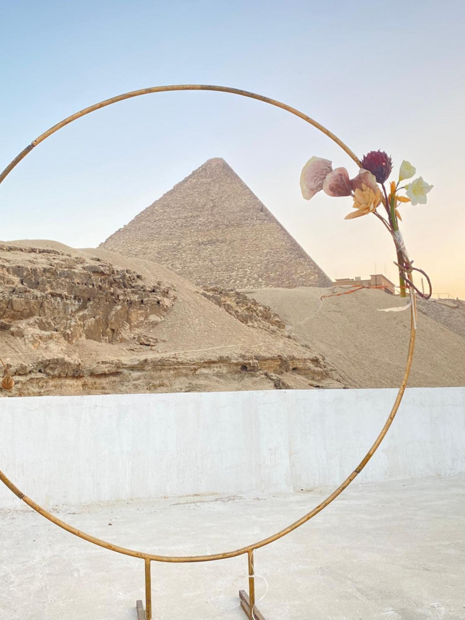 The Grand Pyramids View Hotel Kafrat al Jabal Exterior foto