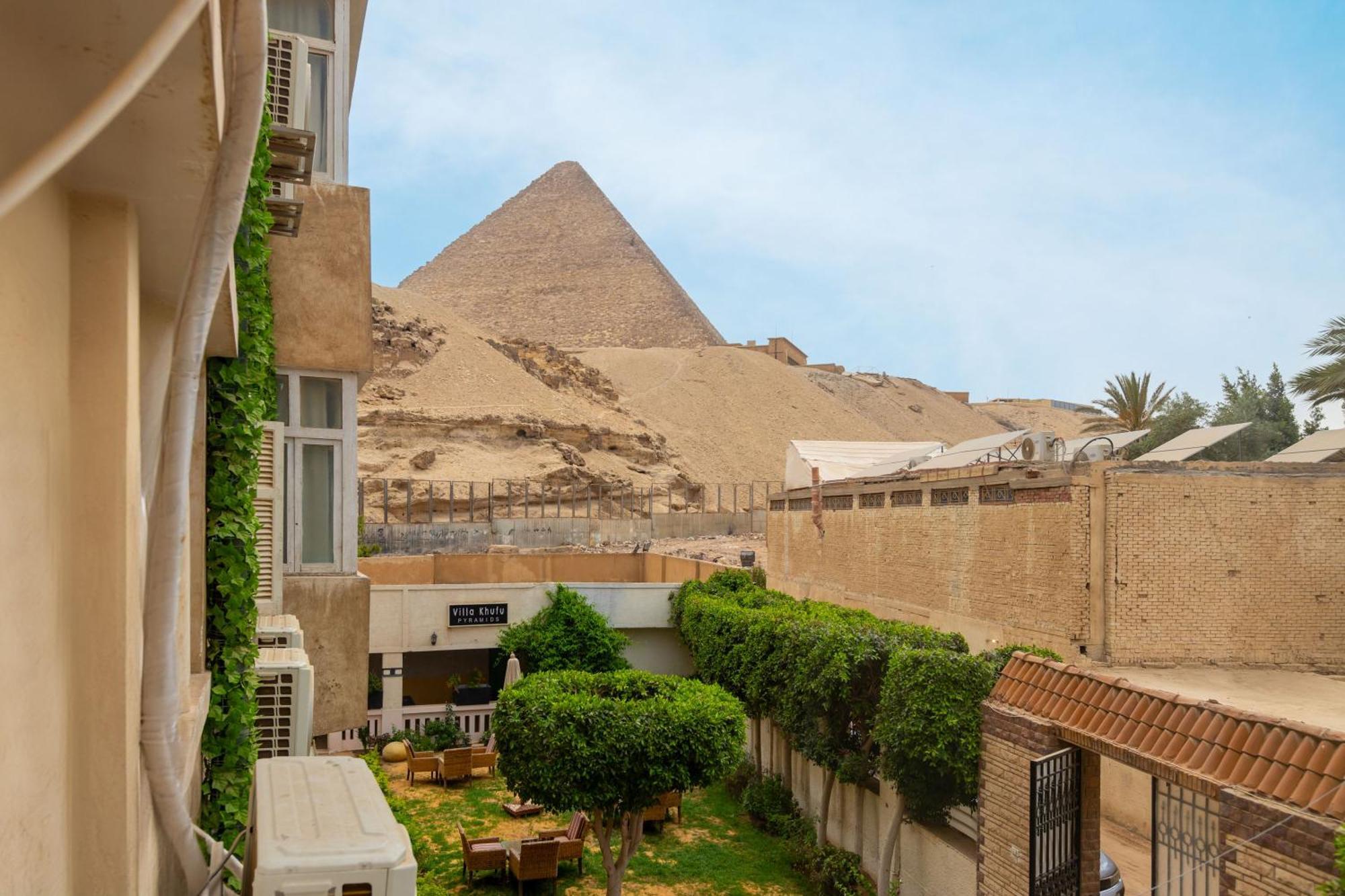 The Grand Pyramids View Hotel Kafrat al Jabal Exterior foto