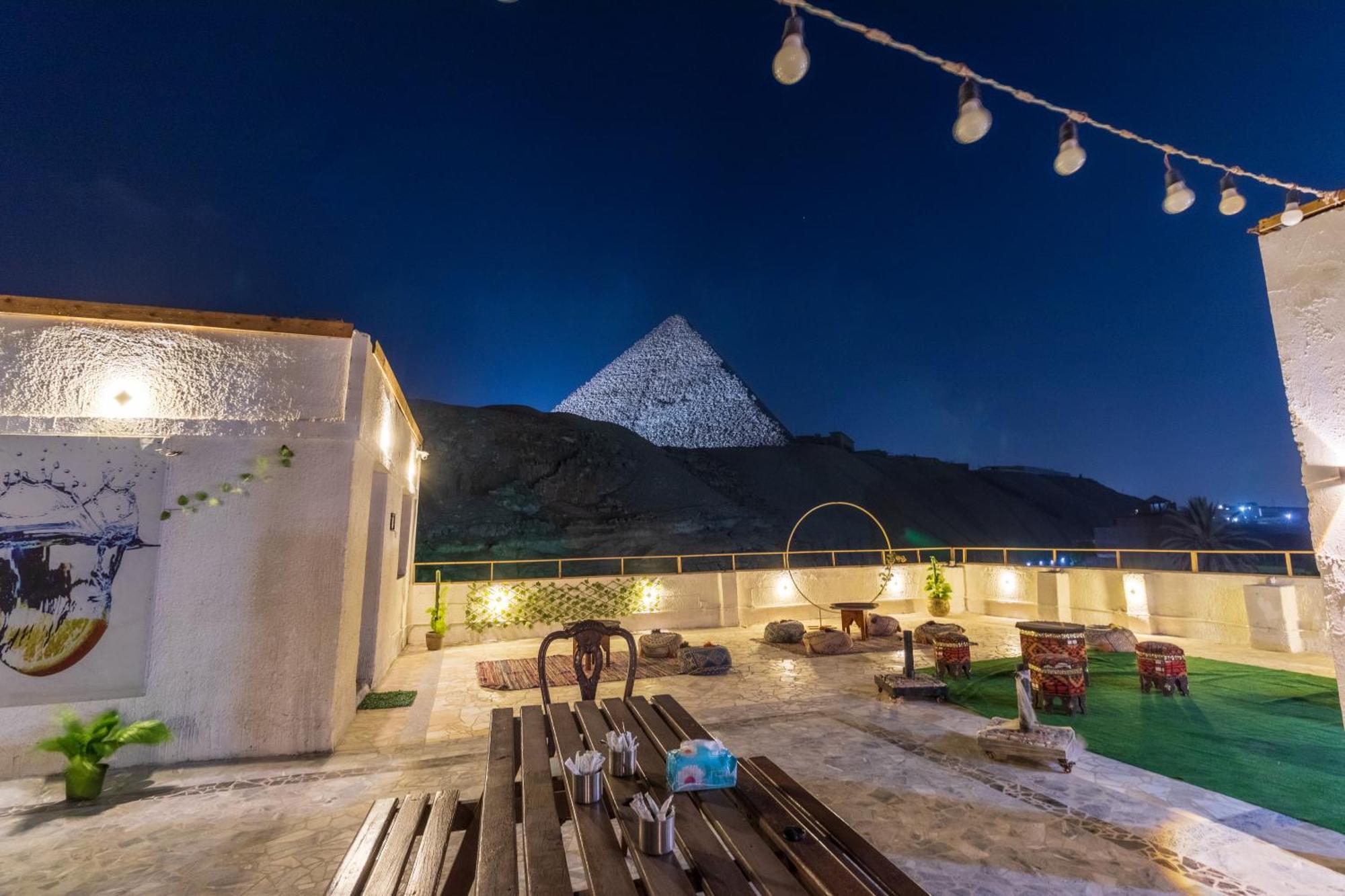 The Grand Pyramids View Hotel Kafrat al Jabal Exterior foto