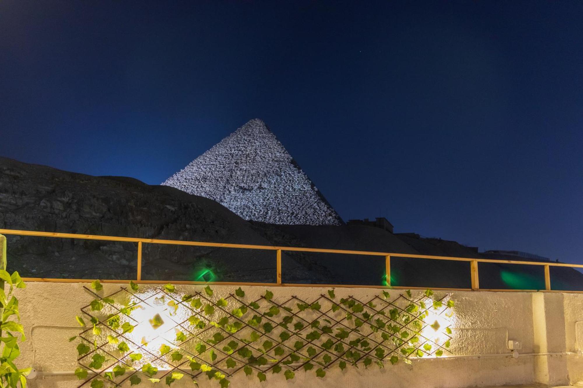 The Grand Pyramids View Hotel Kafrat al Jabal Exterior foto